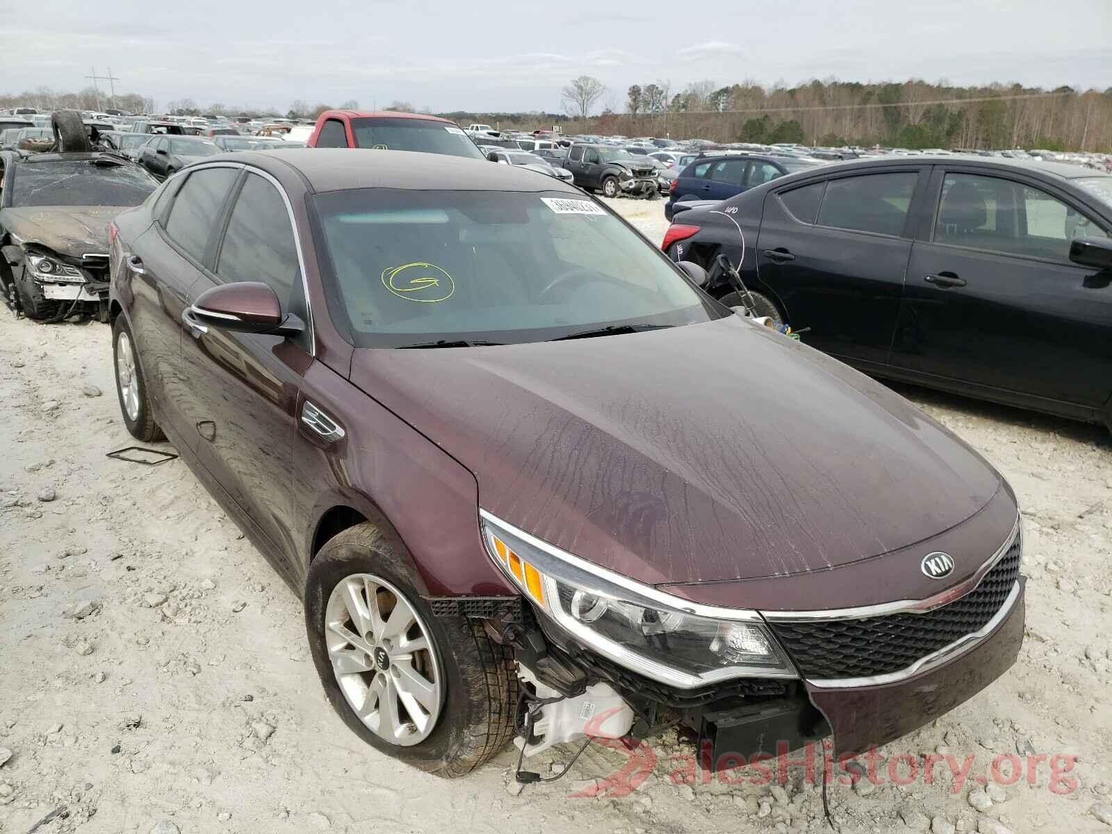 5XXGT4L30GG110185 2016 KIA OPTIMA