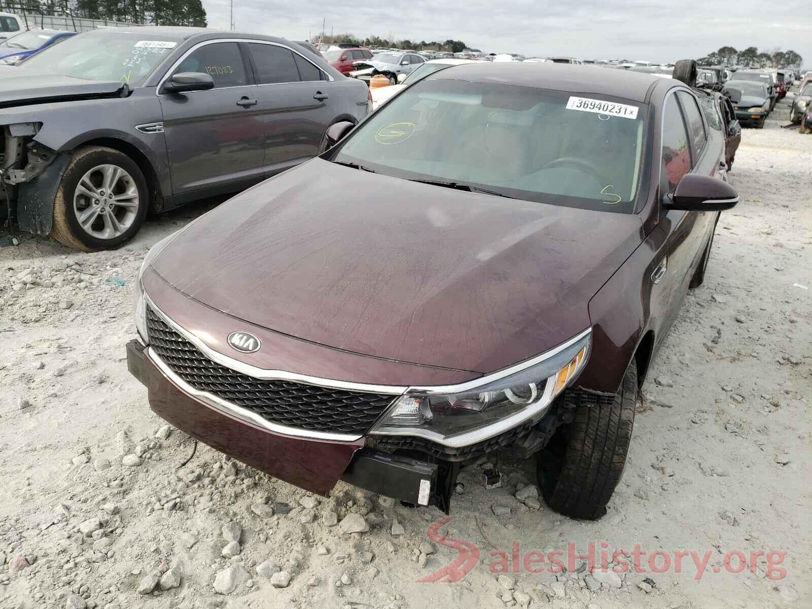 5XXGT4L30GG110185 2016 KIA OPTIMA