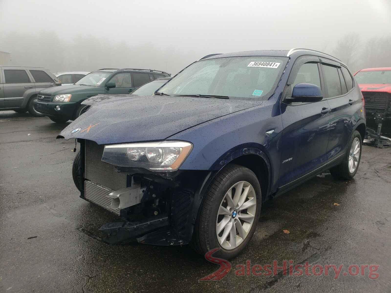 5UXWX9C3XH0W78202 2017 BMW X3