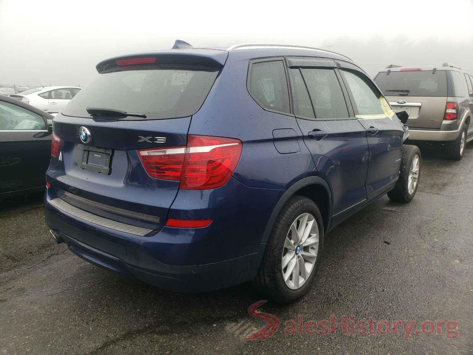 5UXWX9C3XH0W78202 2017 BMW X3