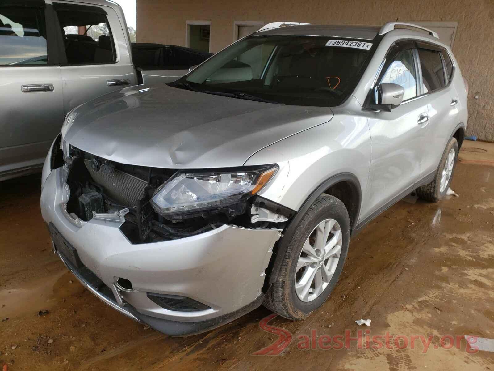 KNMAT2MV8GP681264 2016 NISSAN ROGUE