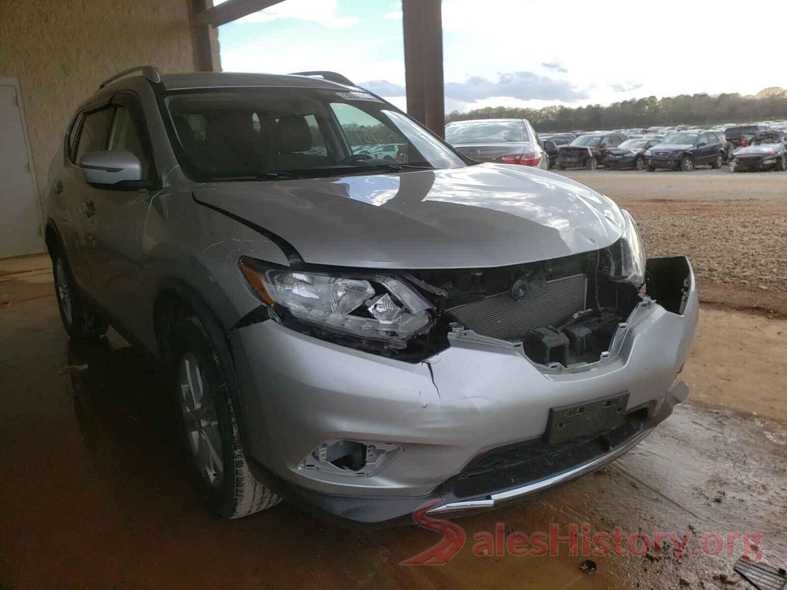 KNMAT2MV8GP681264 2016 NISSAN ROGUE