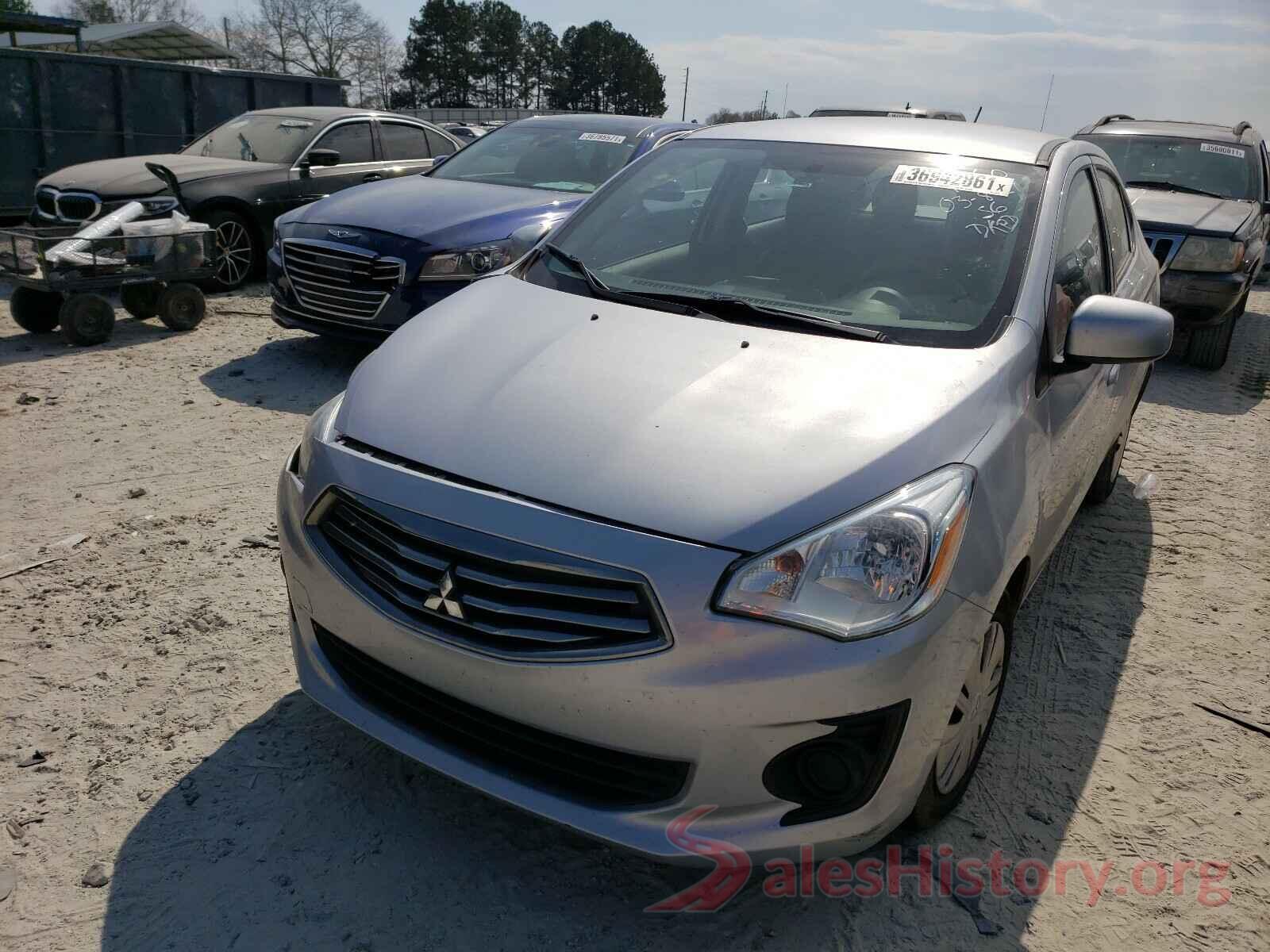 ML32F3FJ4HHF09360 2017 MITSUBISHI MIRAGE