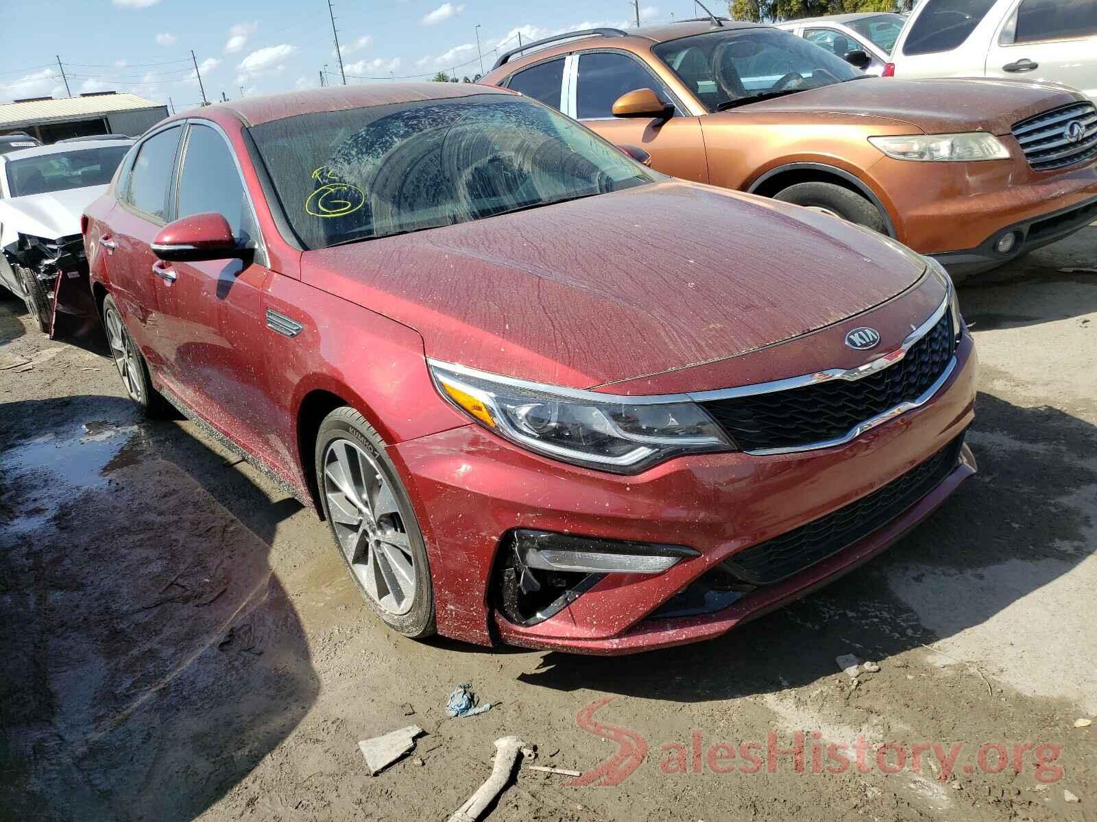 5XXGT4L34KG292725 2019 KIA OPTIMA