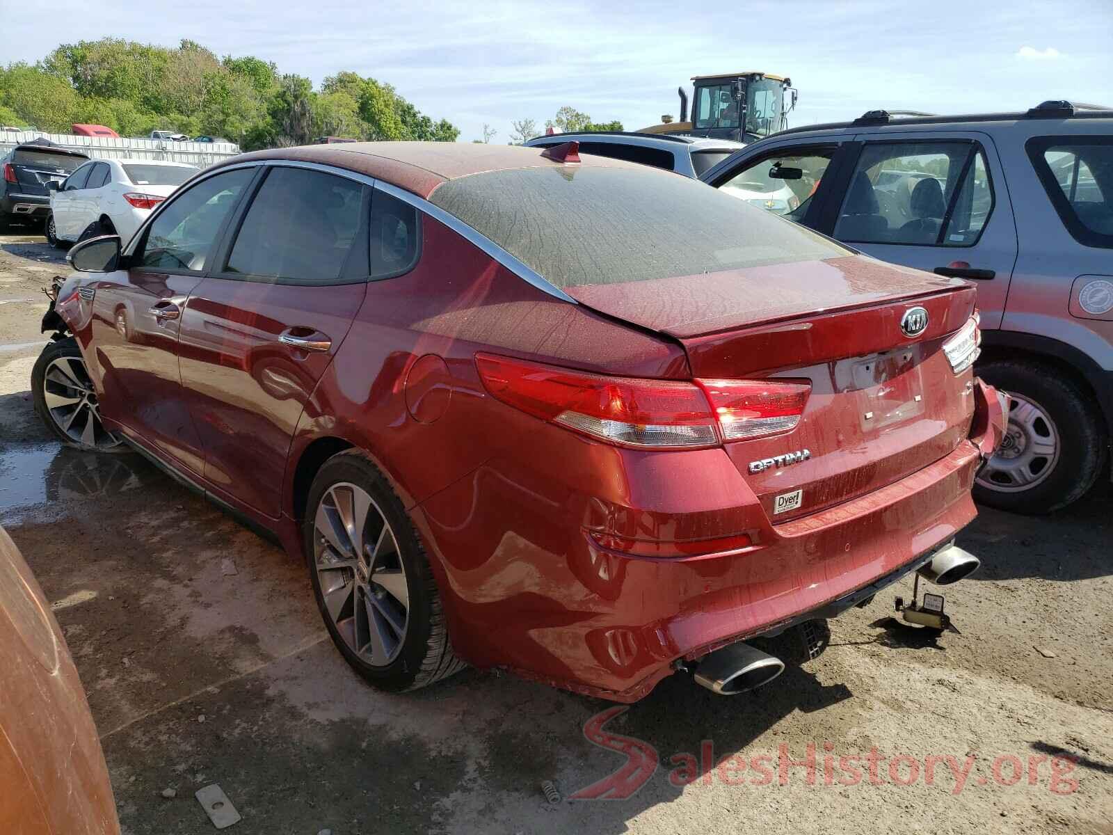 5XXGT4L34KG292725 2019 KIA OPTIMA