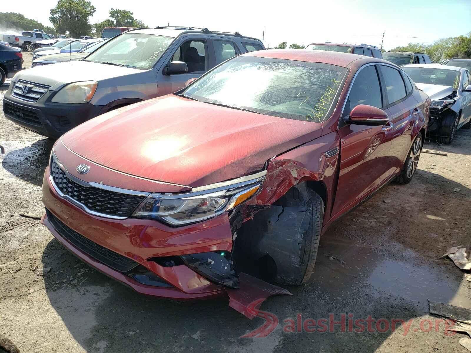 5XXGT4L34KG292725 2019 KIA OPTIMA