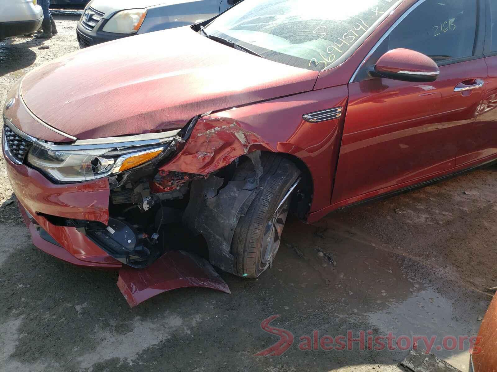 5XXGT4L34KG292725 2019 KIA OPTIMA