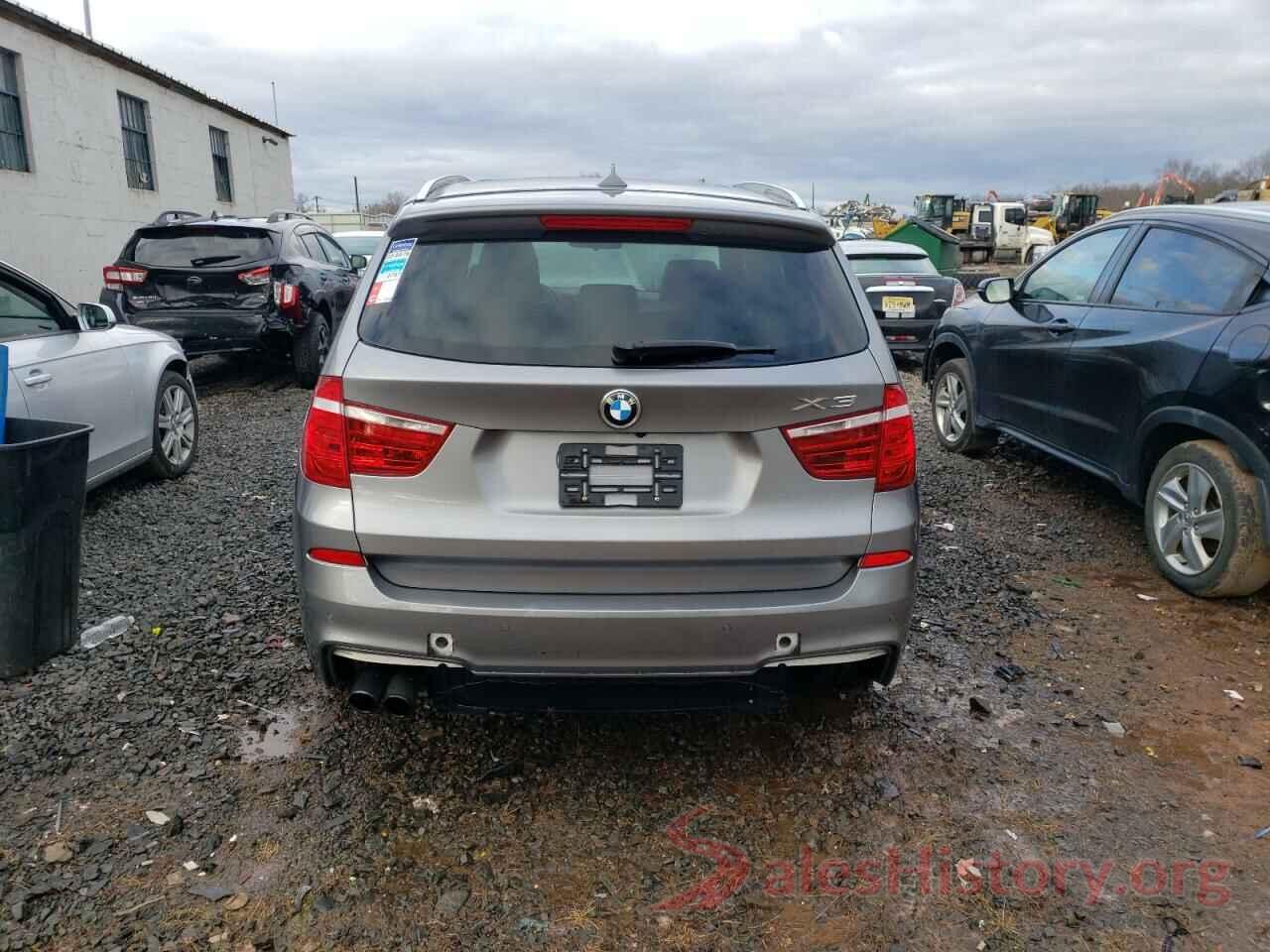 5UXWX9C53E0D32010 2014 BMW X3