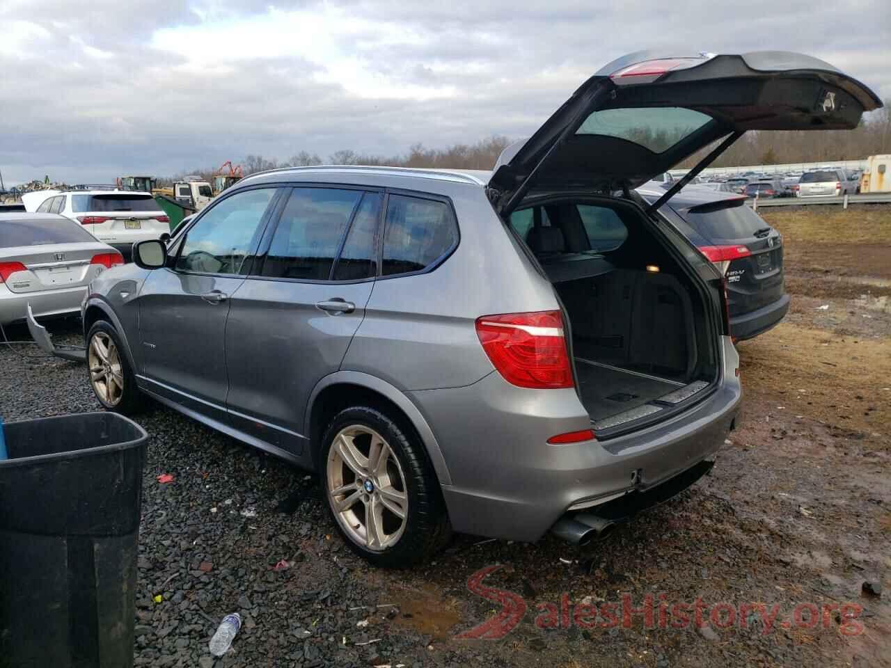 5UXWX9C53E0D32010 2014 BMW X3