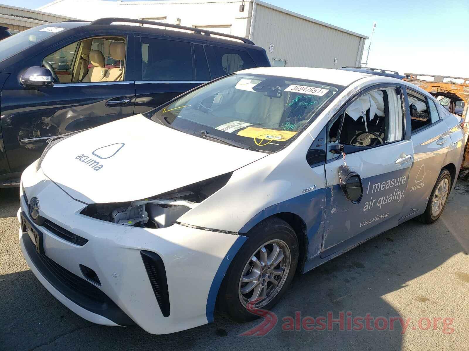 JTDKARFU0L3114071 2020 TOYOTA PRIUS