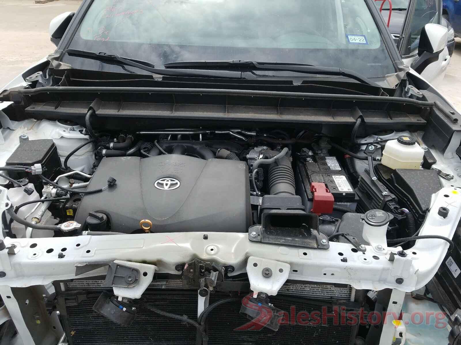 5TDYZRAH9LS013283 2020 TOYOTA HIGHLANDER