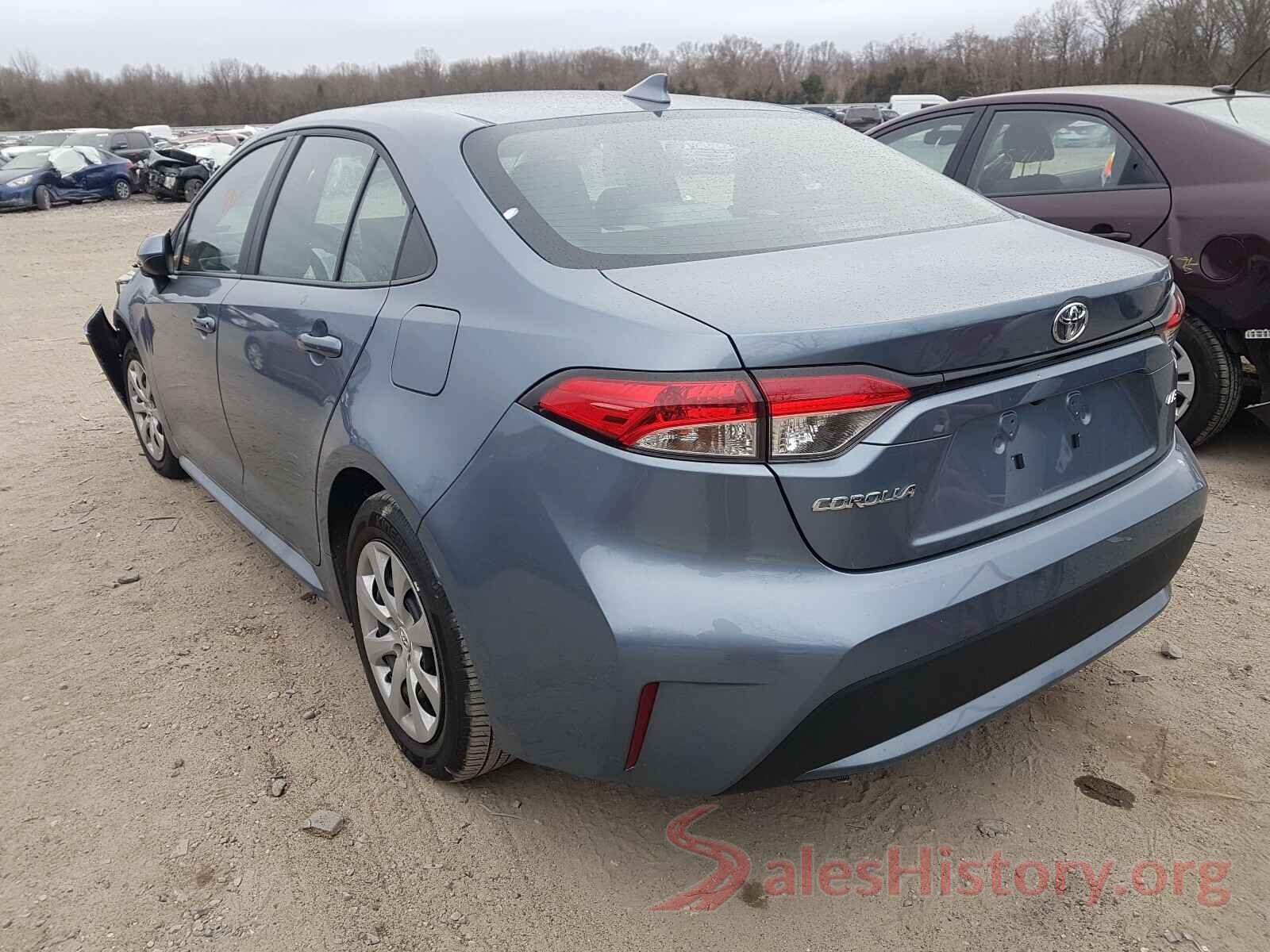 5YFEPMAE6MP163007 2021 TOYOTA COROLLA