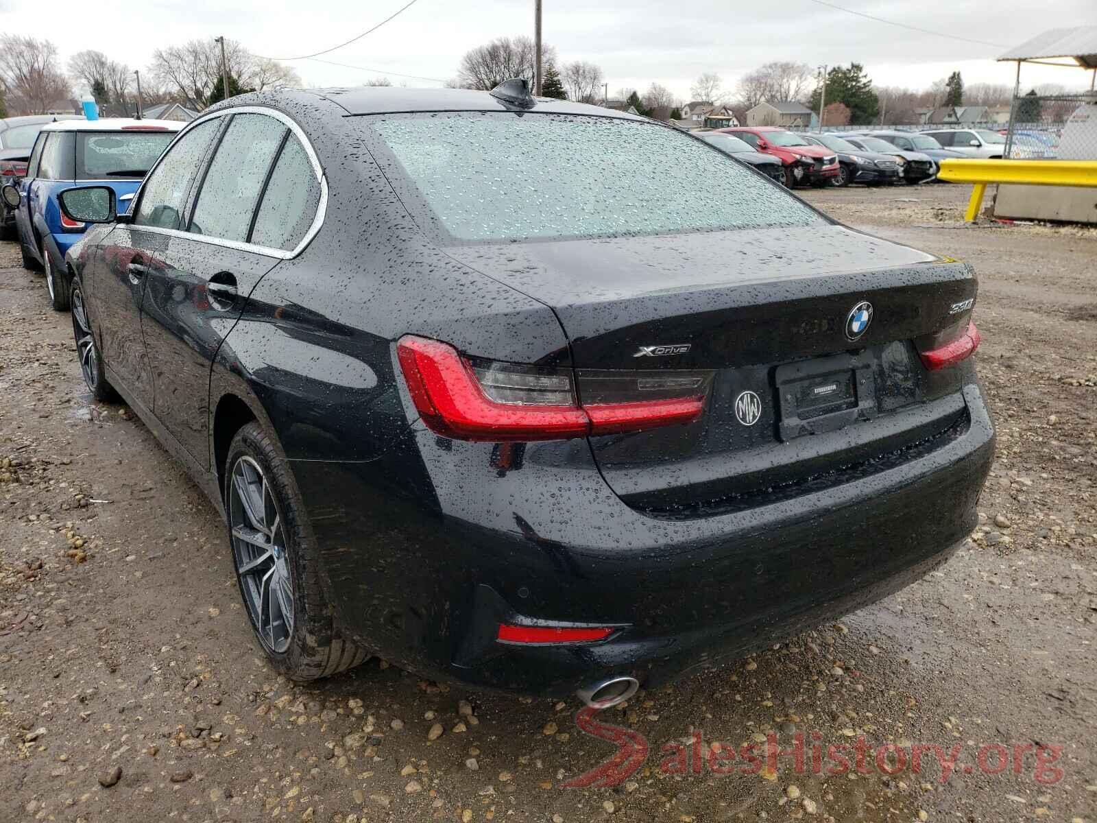 3MW5R7J54K8B00607 2019 BMW 3 SERIES