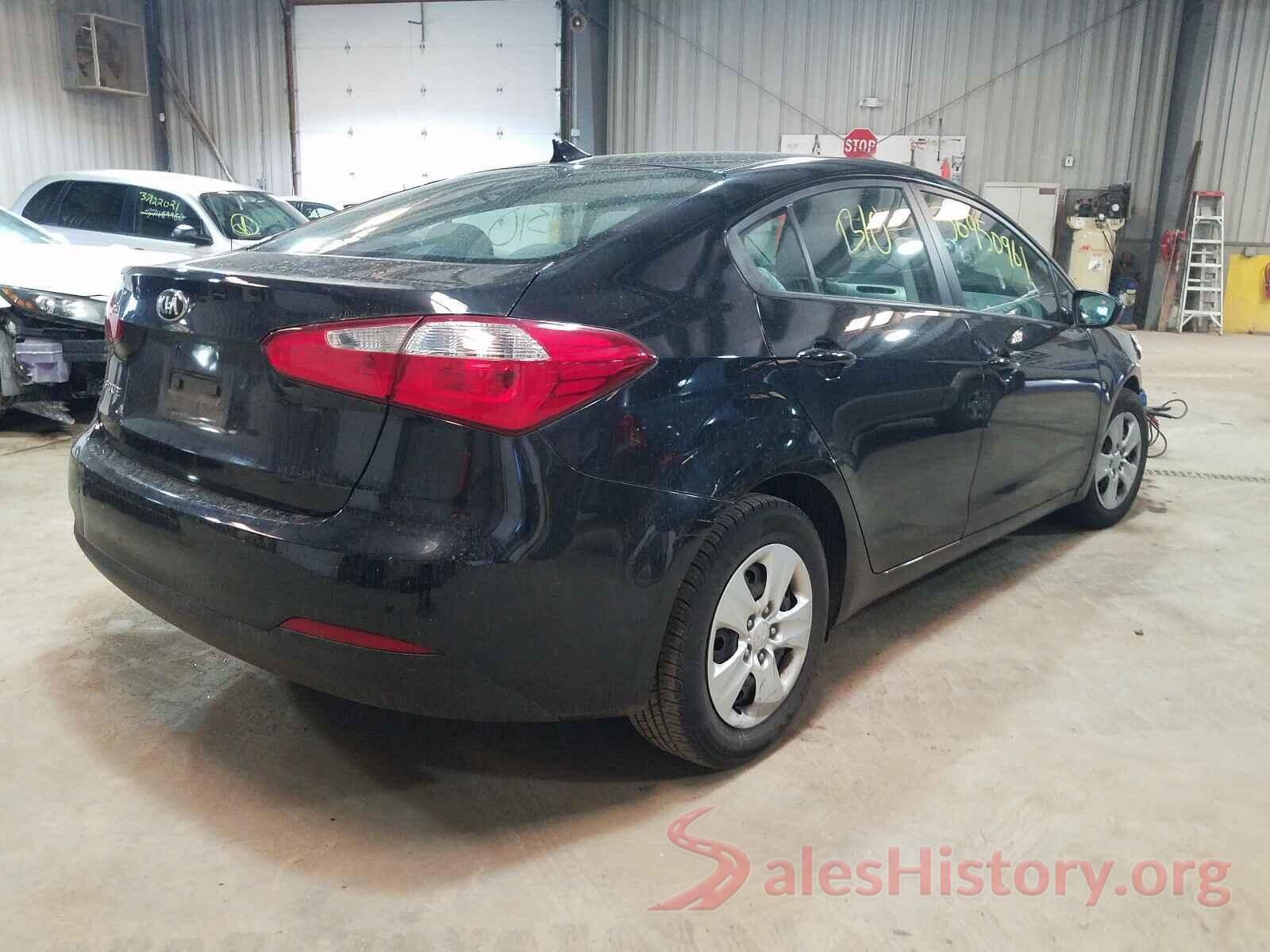 KNAFK4A69G5527365 2016 KIA FORTE