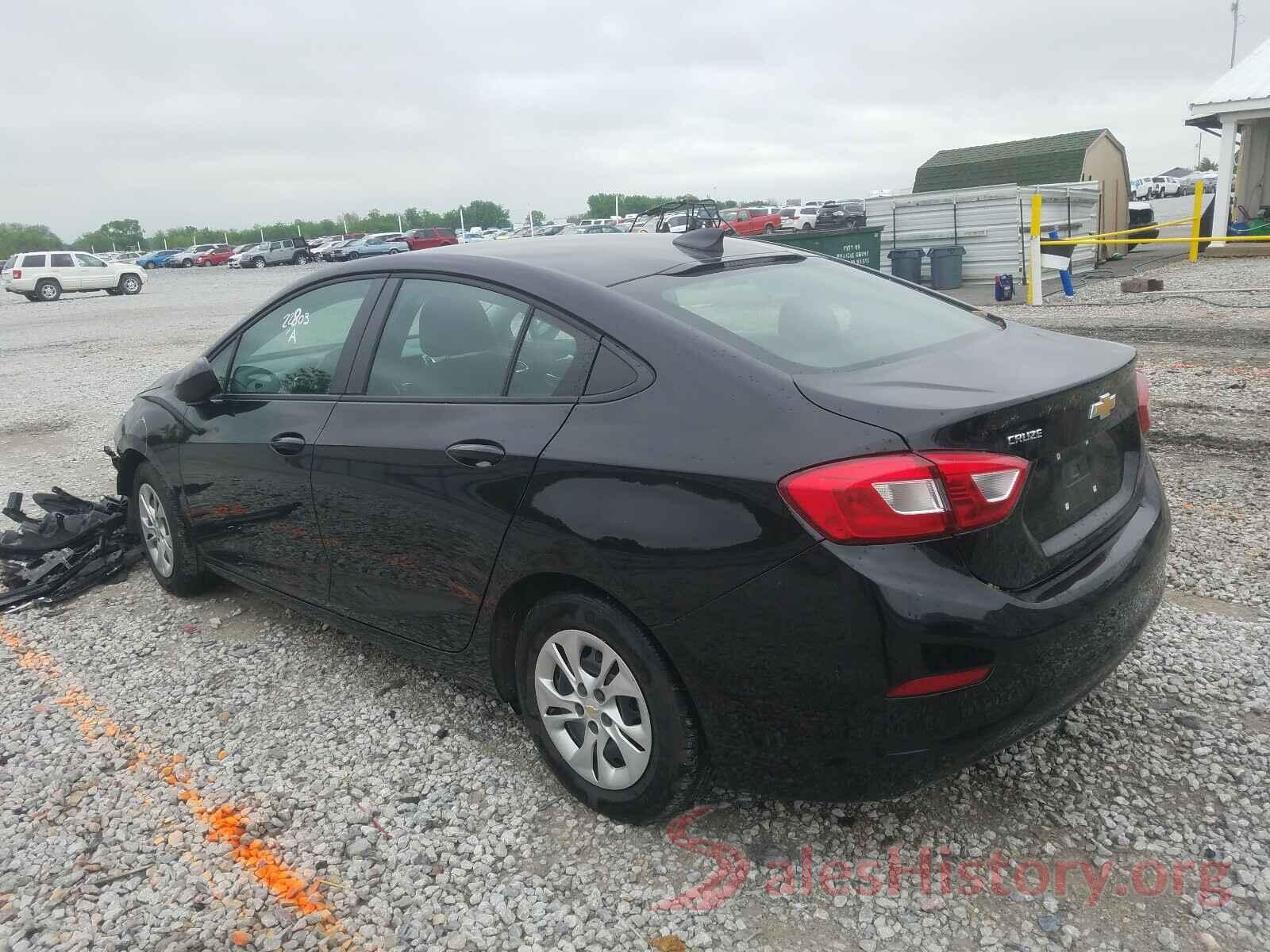 1G1BJ5SM1K7105698 2019 CHEVROLET CRUZE