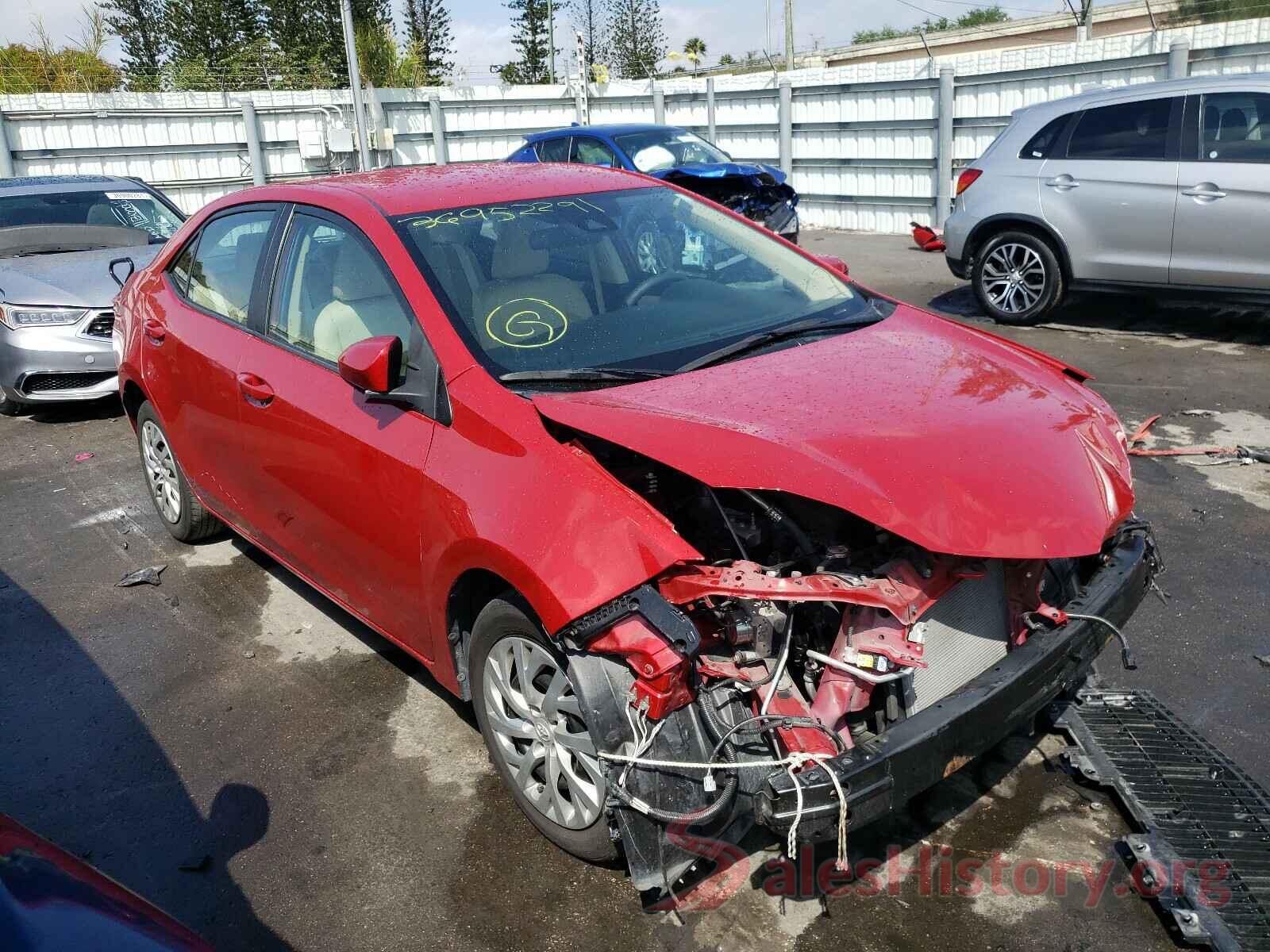 2T1BURHEXJC004596 2018 TOYOTA COROLLA