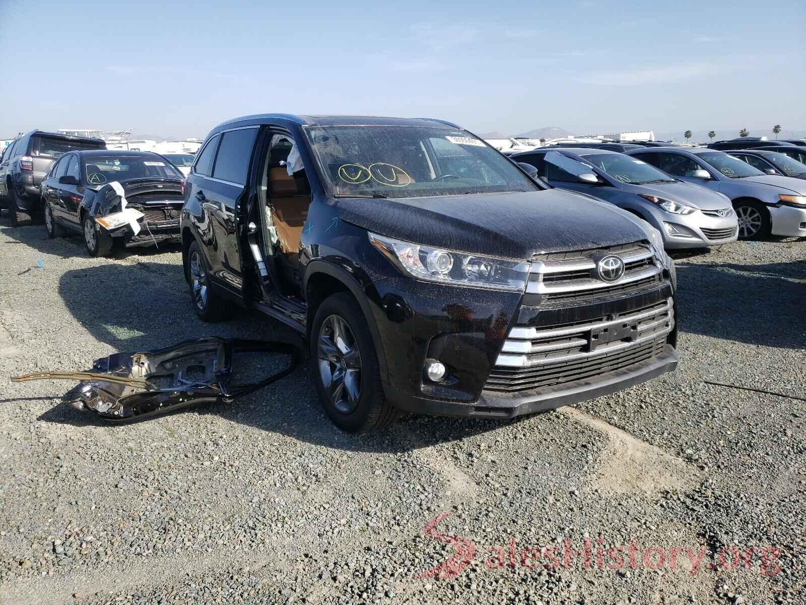 5TDDZRFH4JS855551 2018 TOYOTA HIGHLANDER