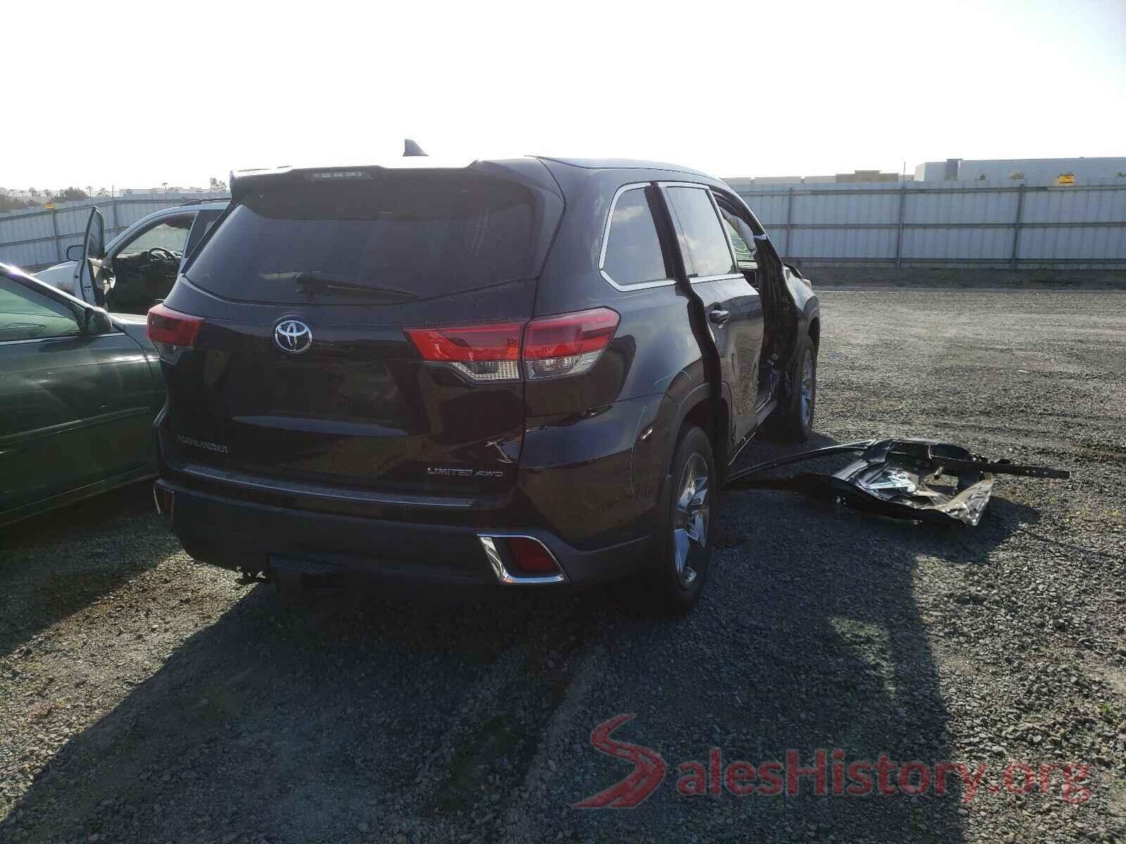 5TDDZRFH4JS855551 2018 TOYOTA HIGHLANDER