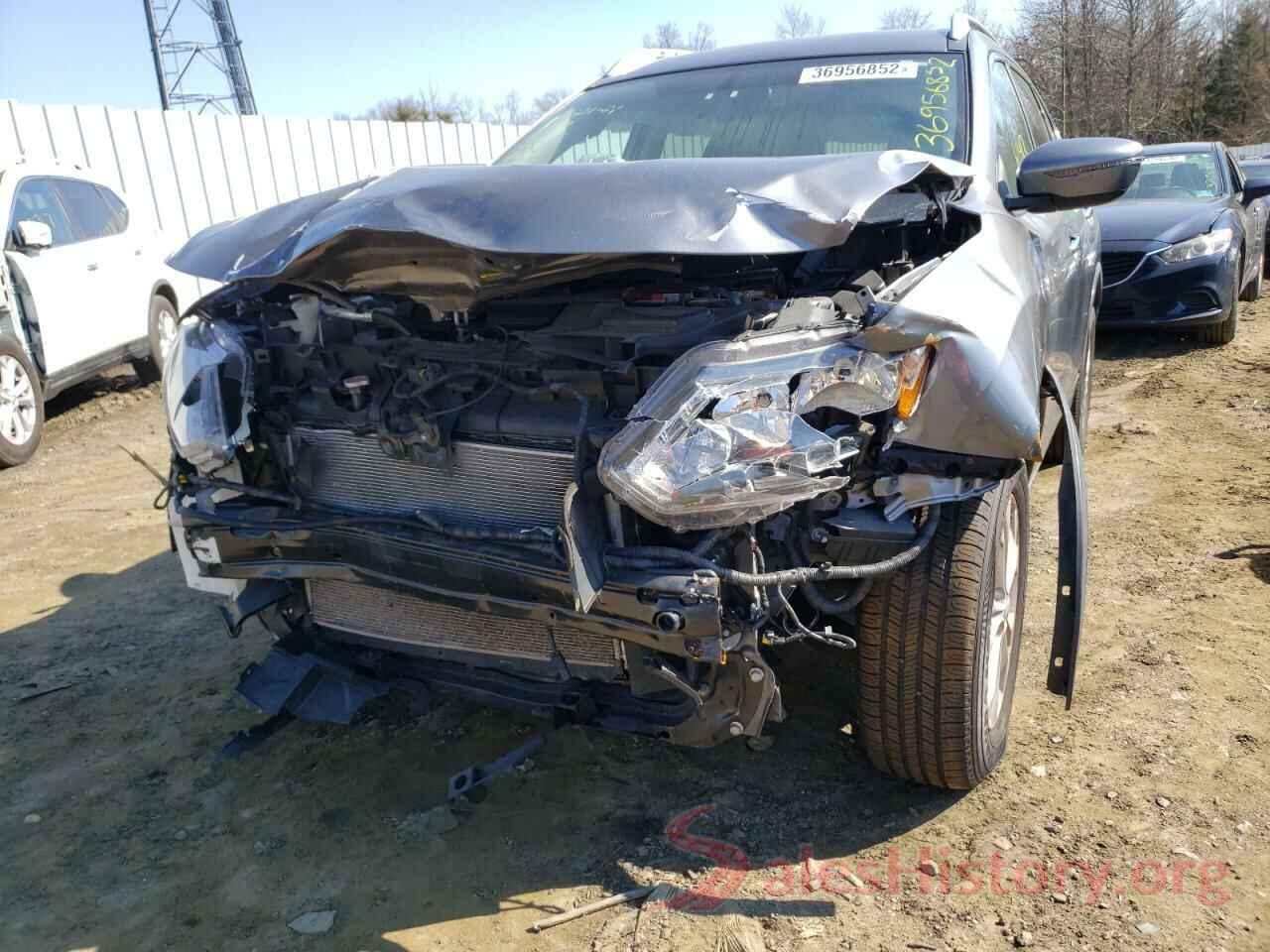 KNMAT2MVXGP663333 2016 NISSAN ROGUE