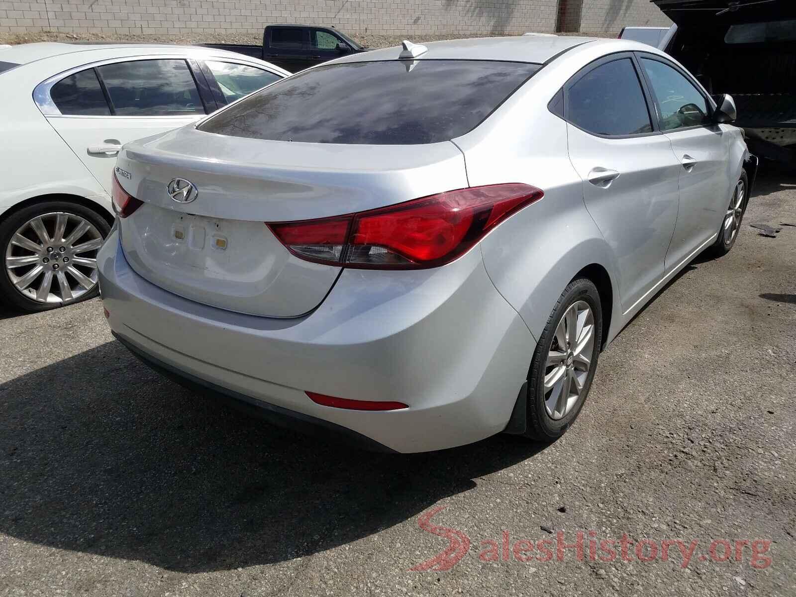 5NPDH4AE1GH662582 2016 HYUNDAI ELANTRA