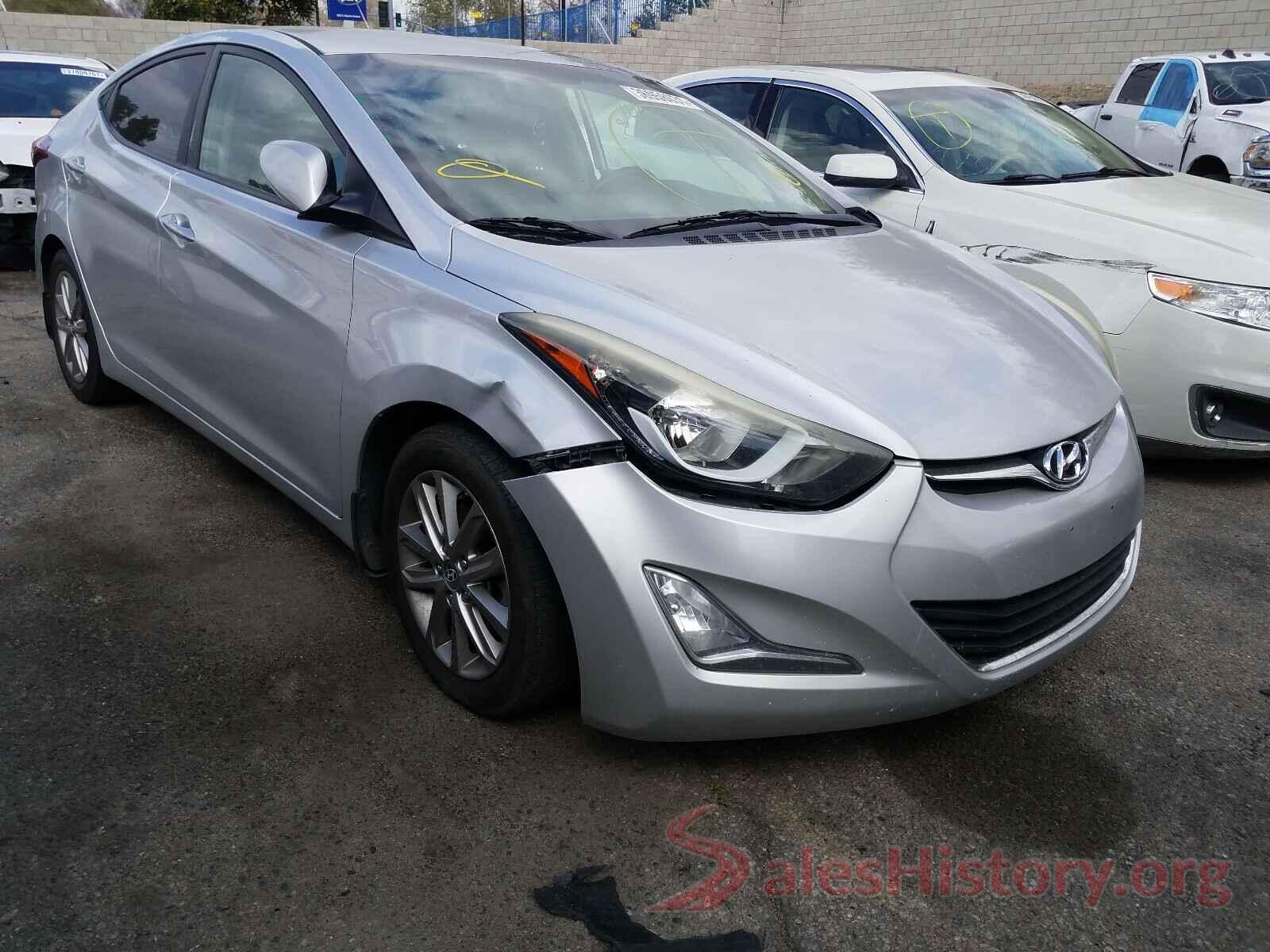 5NPDH4AE1GH662582 2016 HYUNDAI ELANTRA