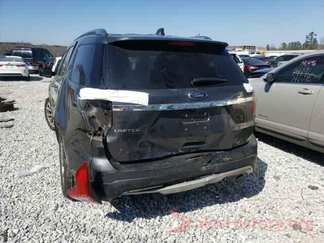 1FM5K7F80HGC98876 2017 FORD EXPLORER