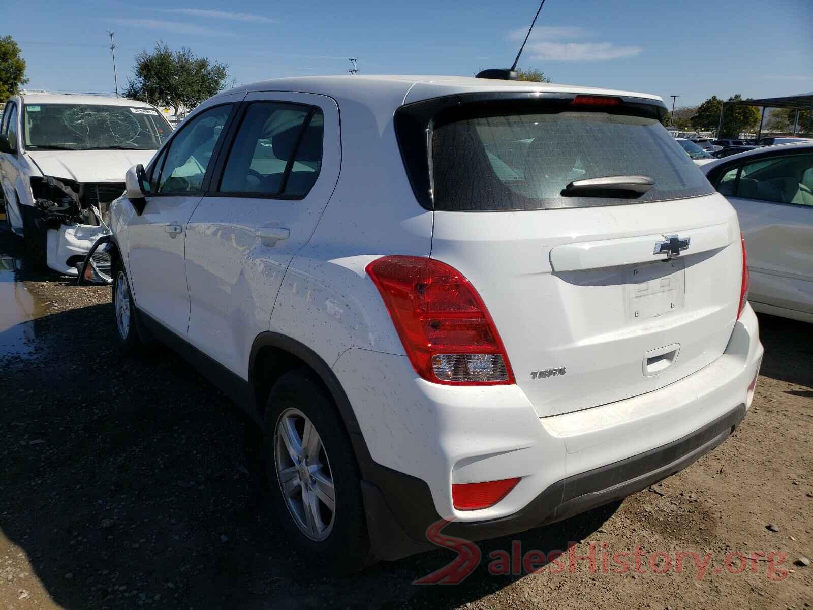 KL7CJKSB7LB055488 2020 CHEVROLET TRAX