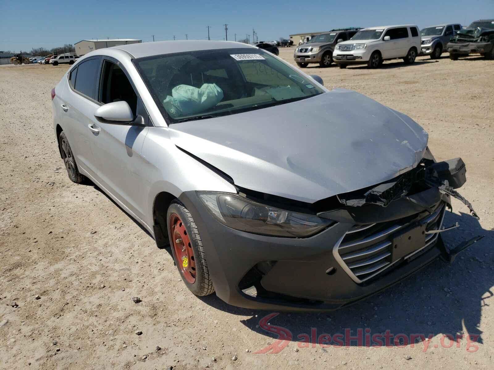 KMHD84LF5JU467101 2018 HYUNDAI ELANTRA