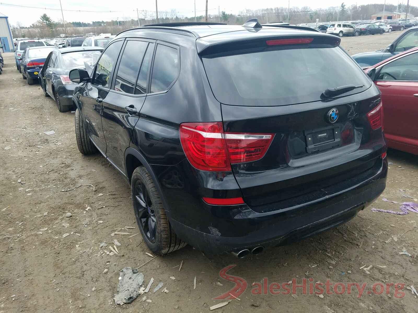 5UXWX9C52H0T01400 2017 BMW X3