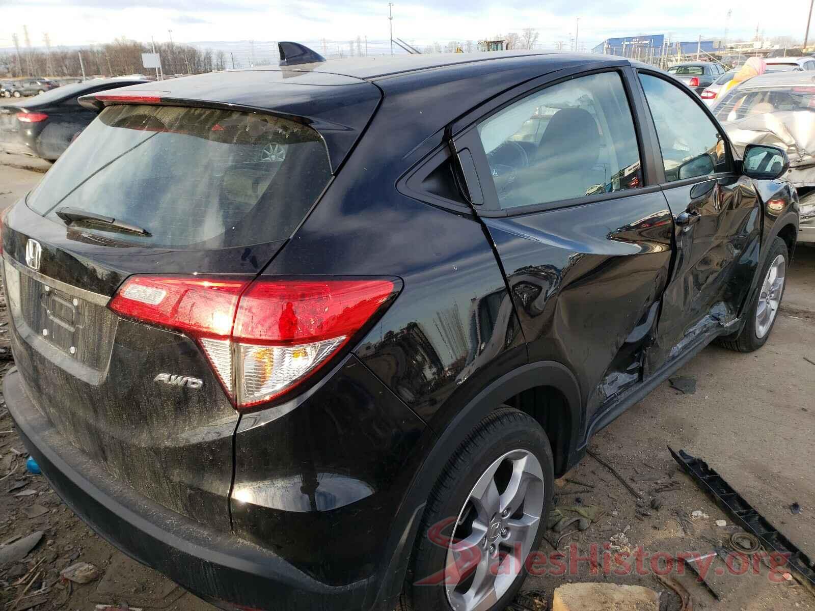 3CZRU6H3XKG726406 2019 HONDA HR-V