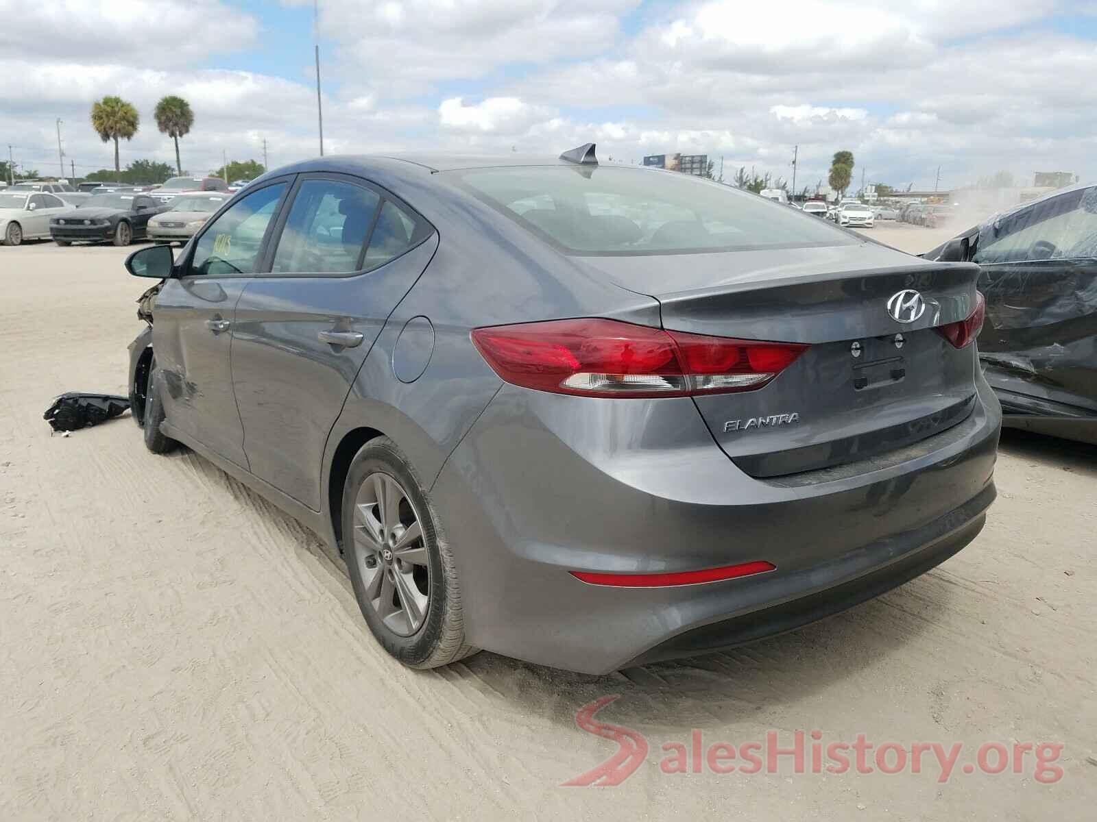 5NPD84LF3JH280213 2018 HYUNDAI ELANTRA