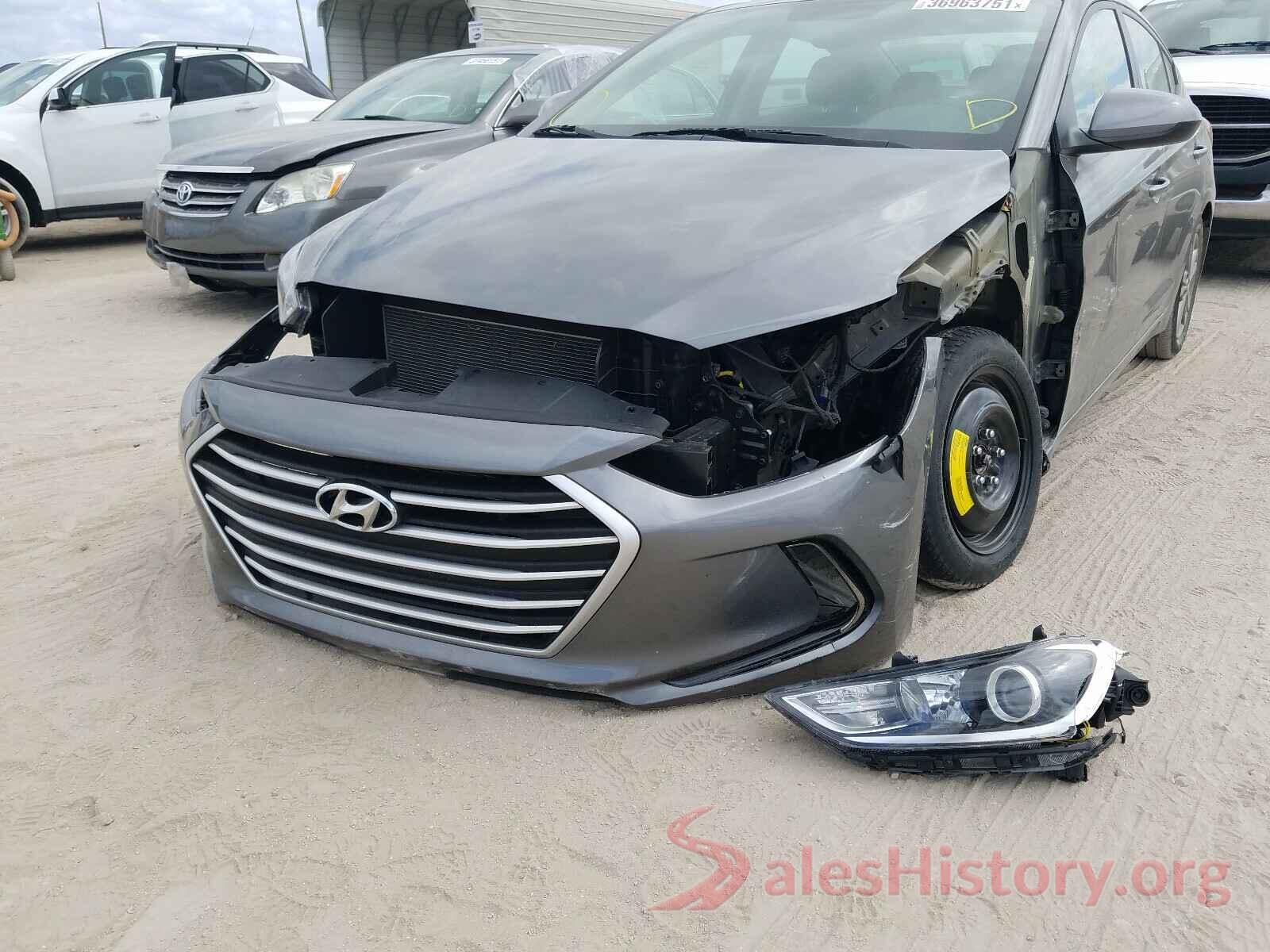 5NPD84LF3JH280213 2018 HYUNDAI ELANTRA