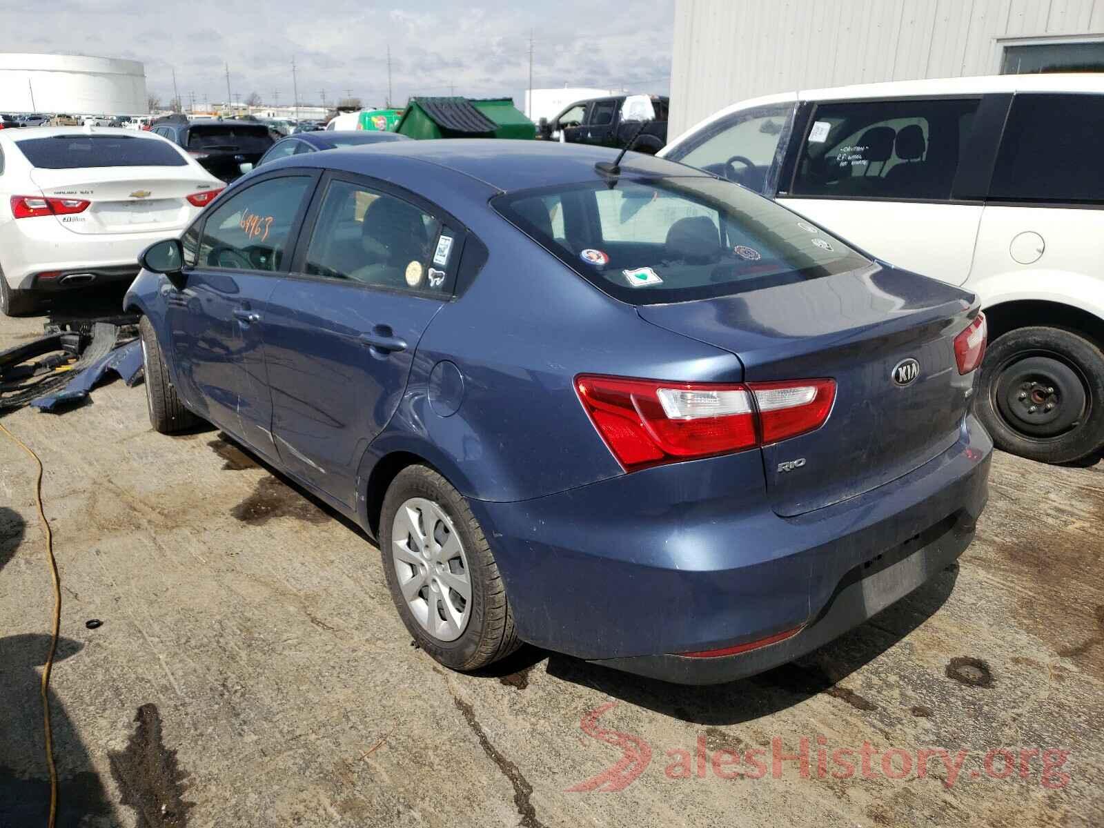 KNADM4A33G6676081 2016 KIA RIO