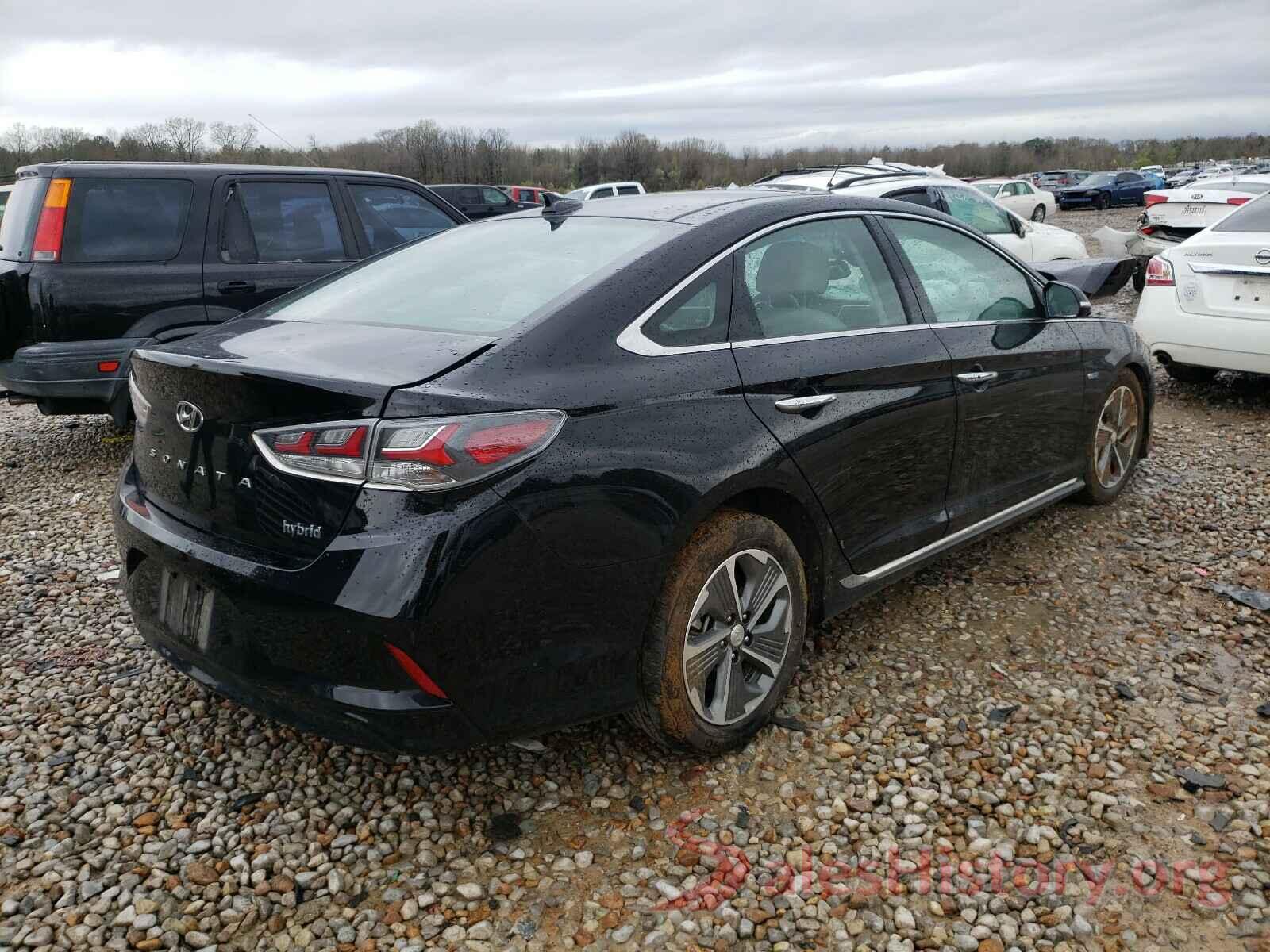 KMHE34L31KA093470 2019 HYUNDAI SONATA