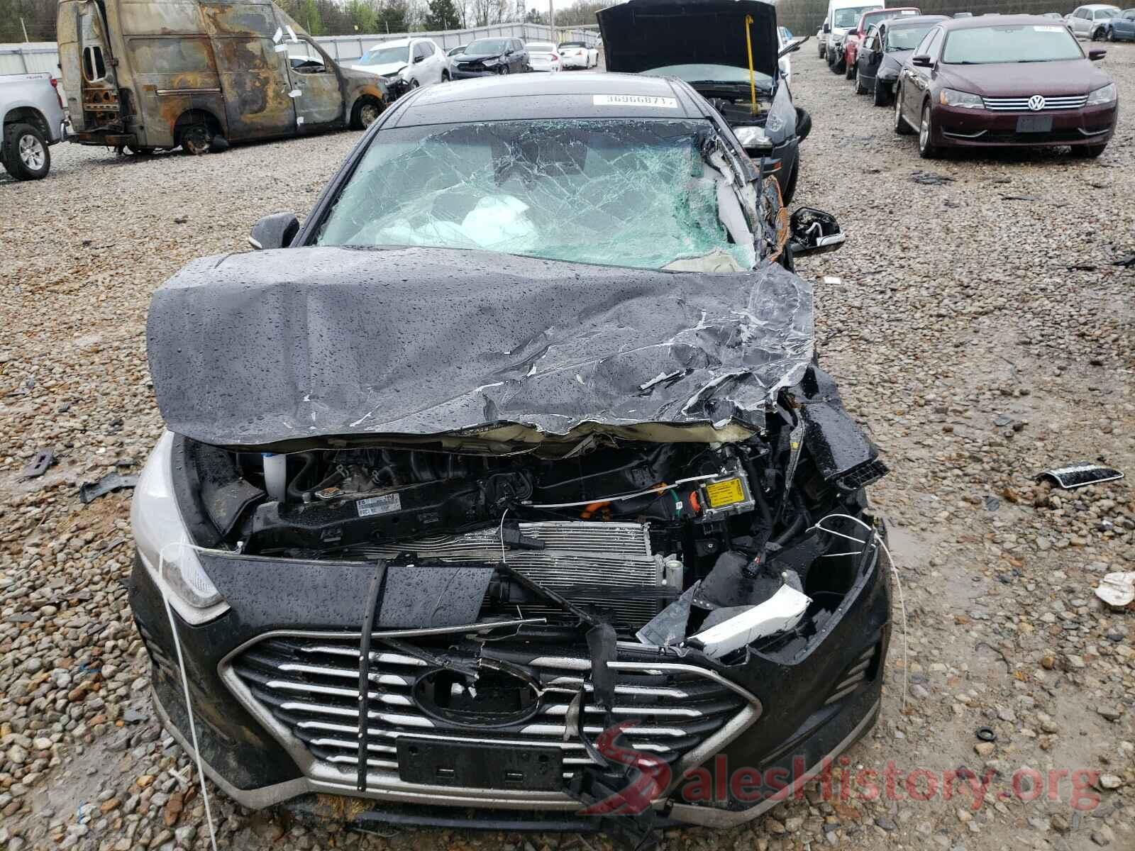 KMHE34L31KA093470 2019 HYUNDAI SONATA