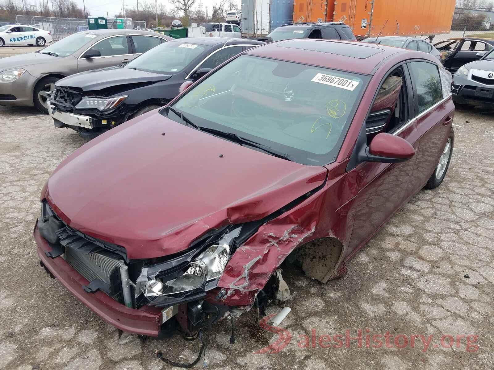 1G1PE5SBXG7197863 2016 CHEVROLET CRUZE