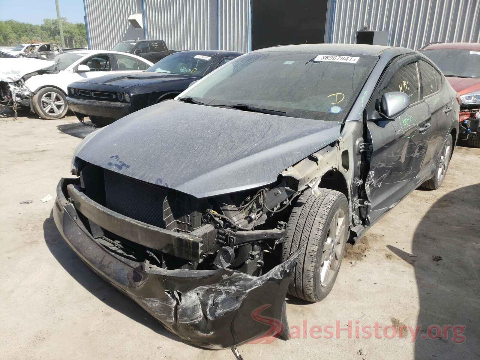 KMHD84LF5JU571085 2018 HYUNDAI ELANTRA