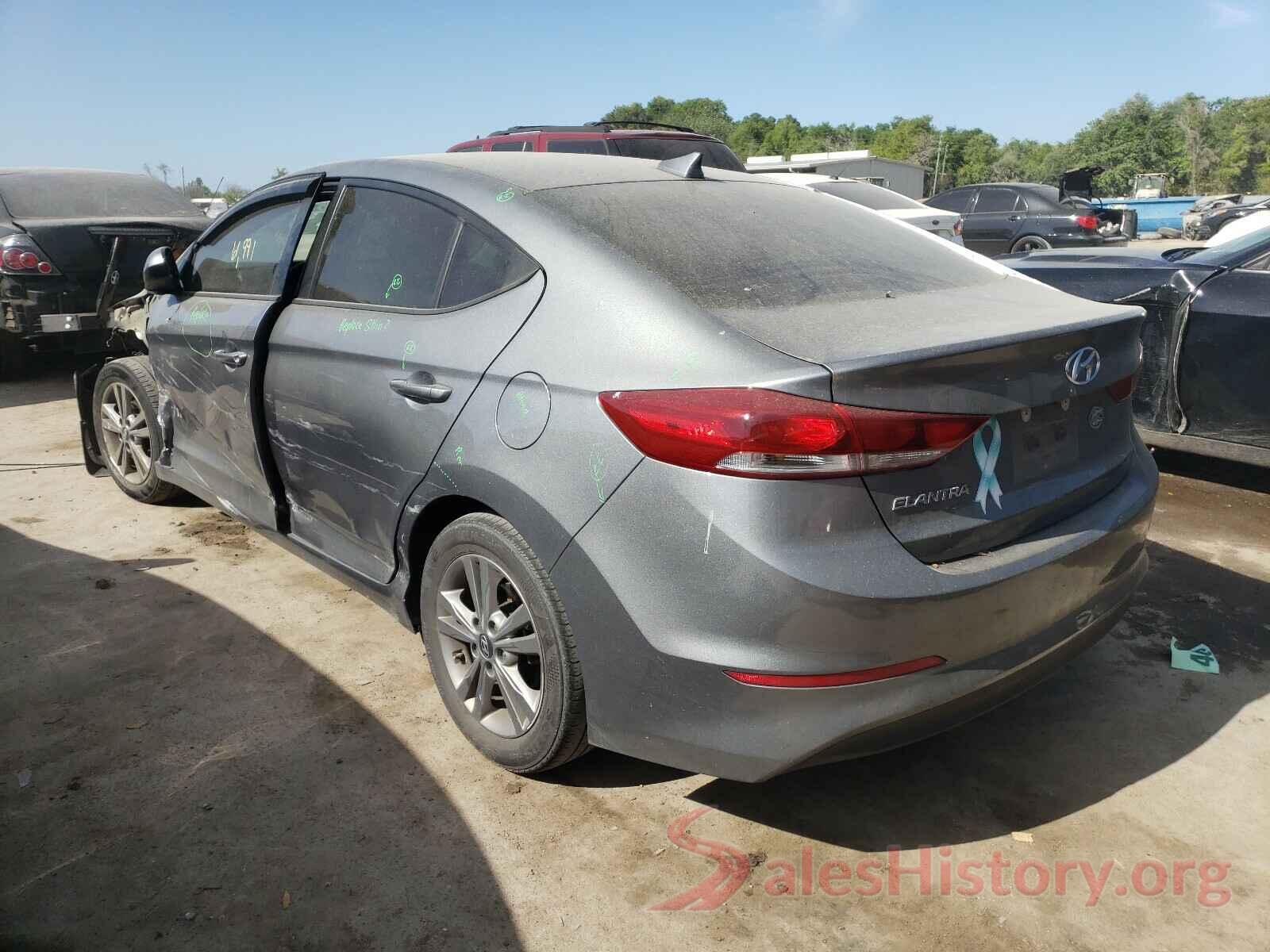 KMHD84LF5JU571085 2018 HYUNDAI ELANTRA