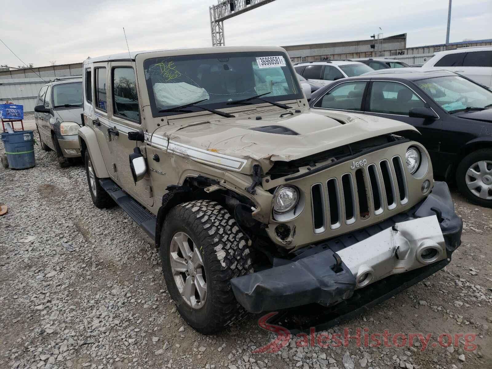 1C4BJWEG6HL619663 2017 JEEP WRANGLER