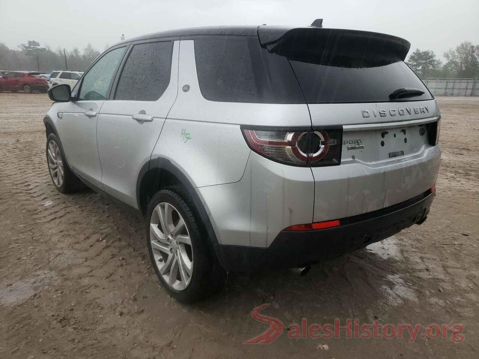 SALCT2BG5GH621801 2016 LAND ROVER DISCOVERY