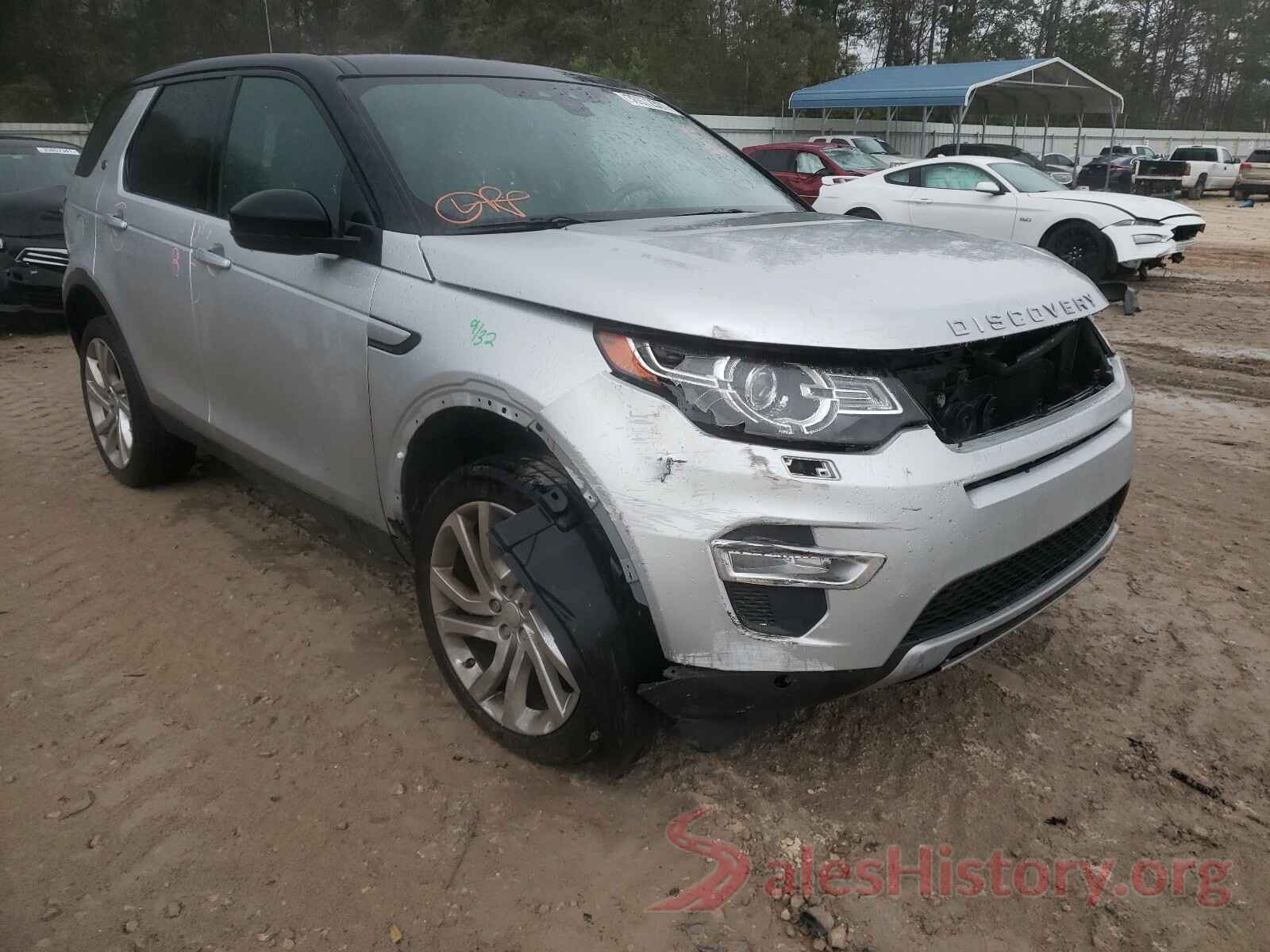 SALCT2BG5GH621801 2016 LAND ROVER DISCOVERY