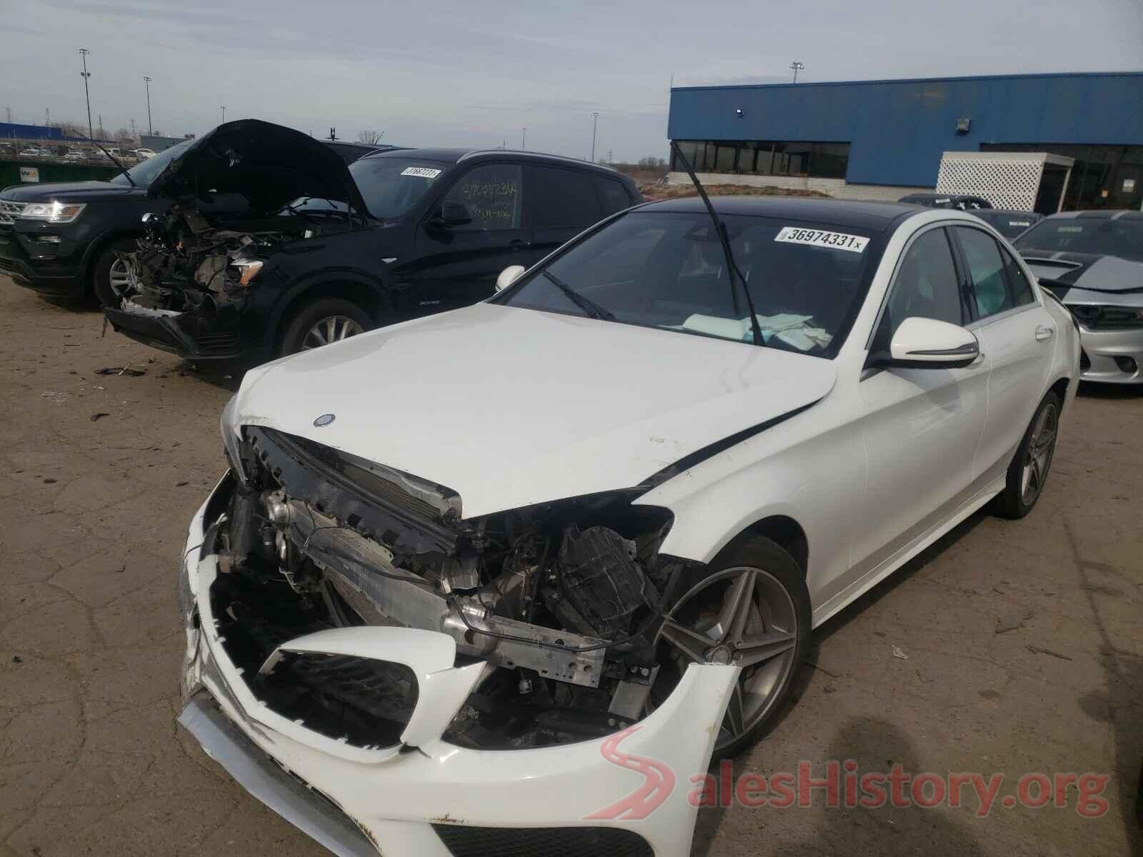 55SWF4KB6GU141082 2016 MERCEDES-BENZ C CLASS