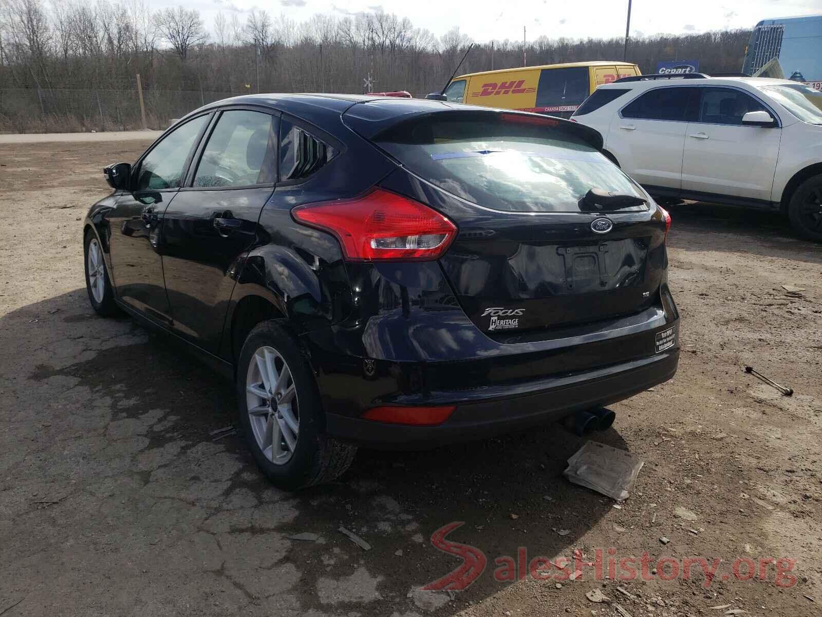 1FADP3K27HL247996 2017 FORD FOCUS