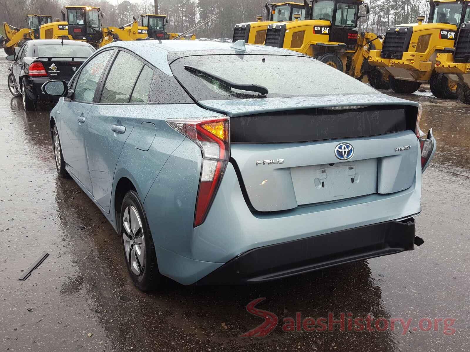 JTDKARFU9G3009969 2016 TOYOTA PRIUS