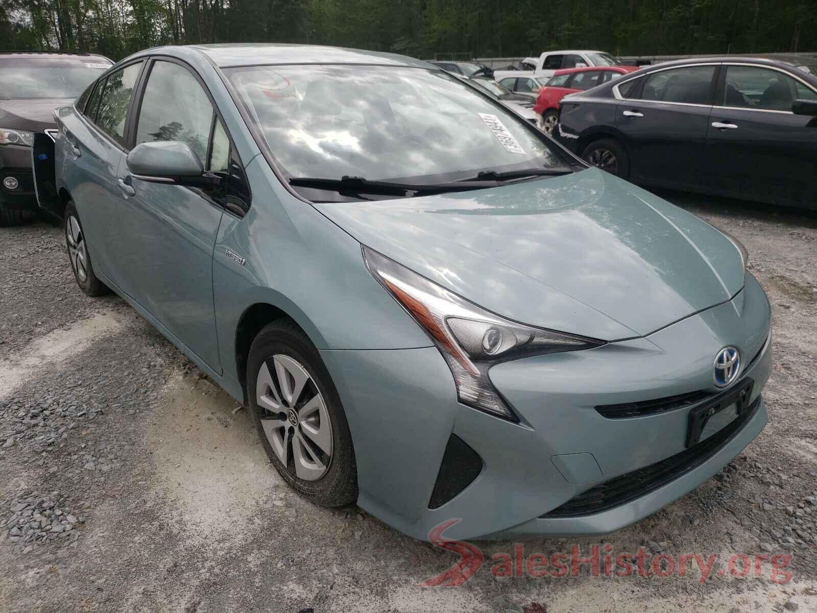 JTDKARFU9G3009969 2016 TOYOTA PRIUS