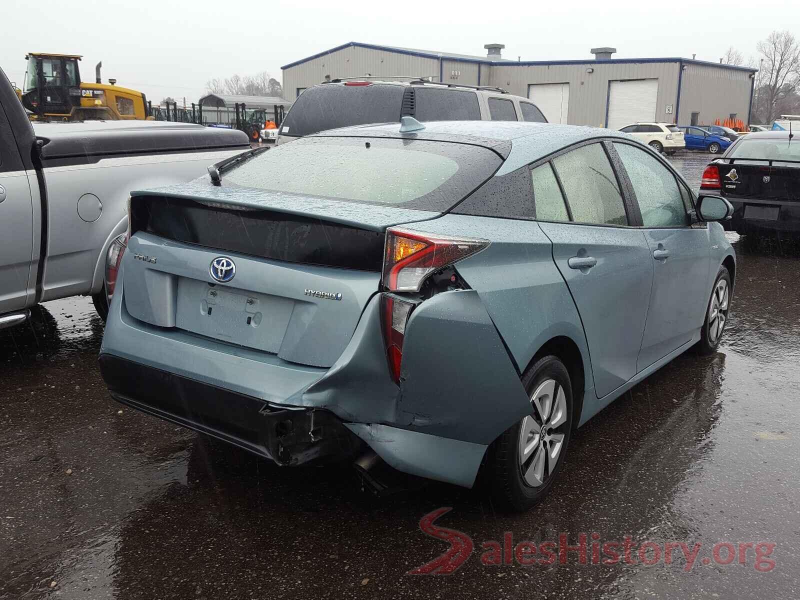 JTDKARFU9G3009969 2016 TOYOTA PRIUS