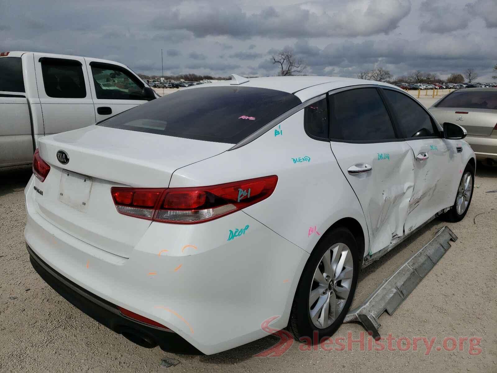 5XXGT4L31GG071381 2016 KIA OPTIMA