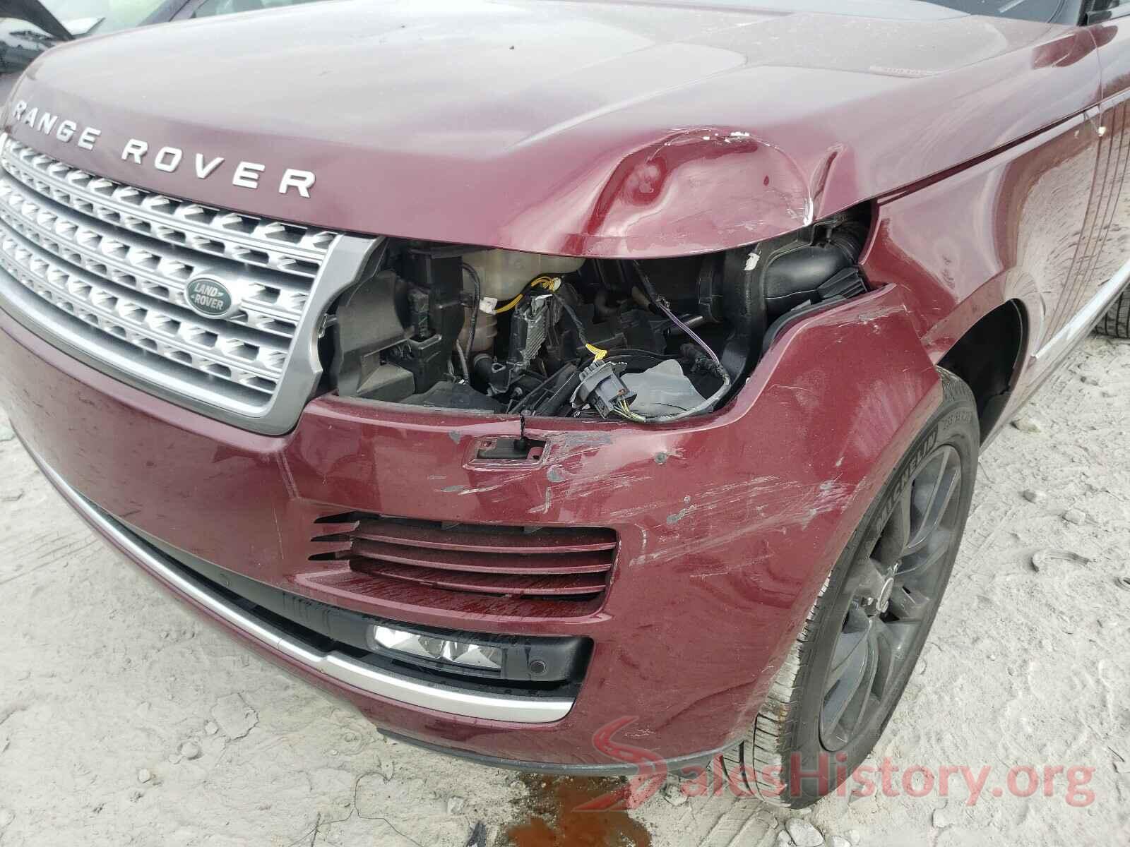 SALGS2PFXGA313665 2016 LAND ROVER RANGEROVER