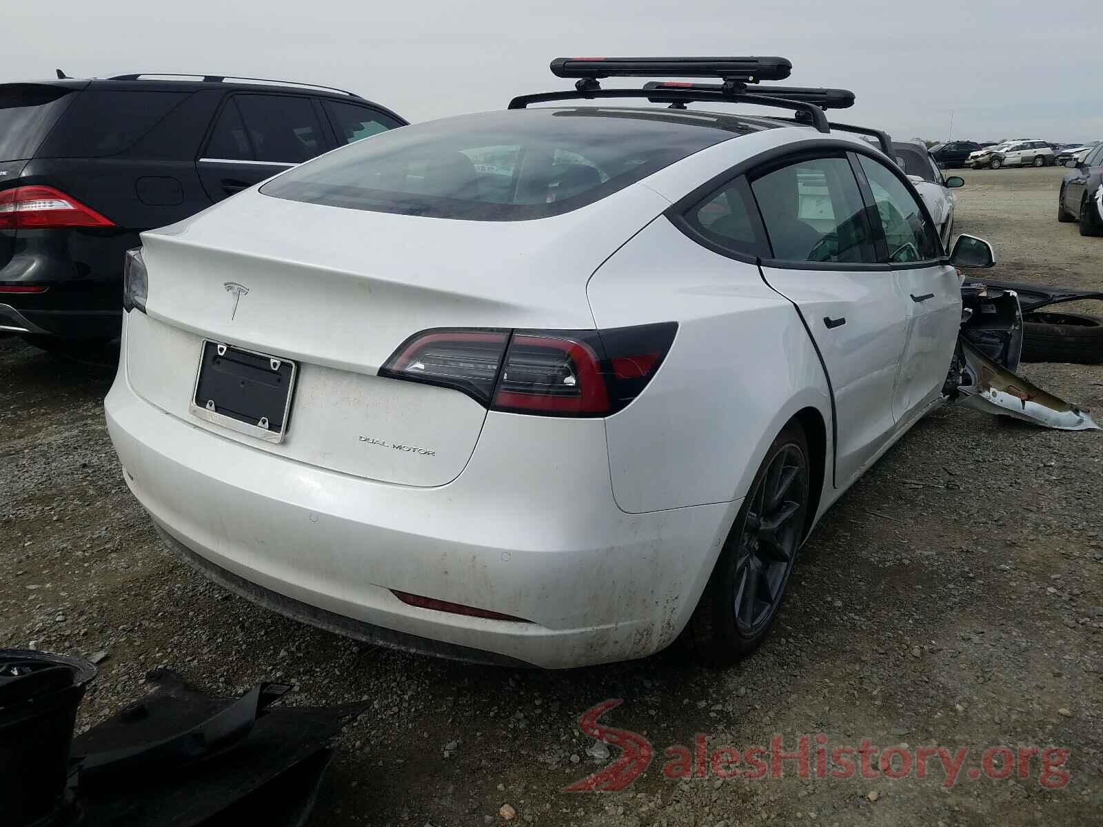 5YJ3E1EB7MF878983 2021 TESLA MODEL 3