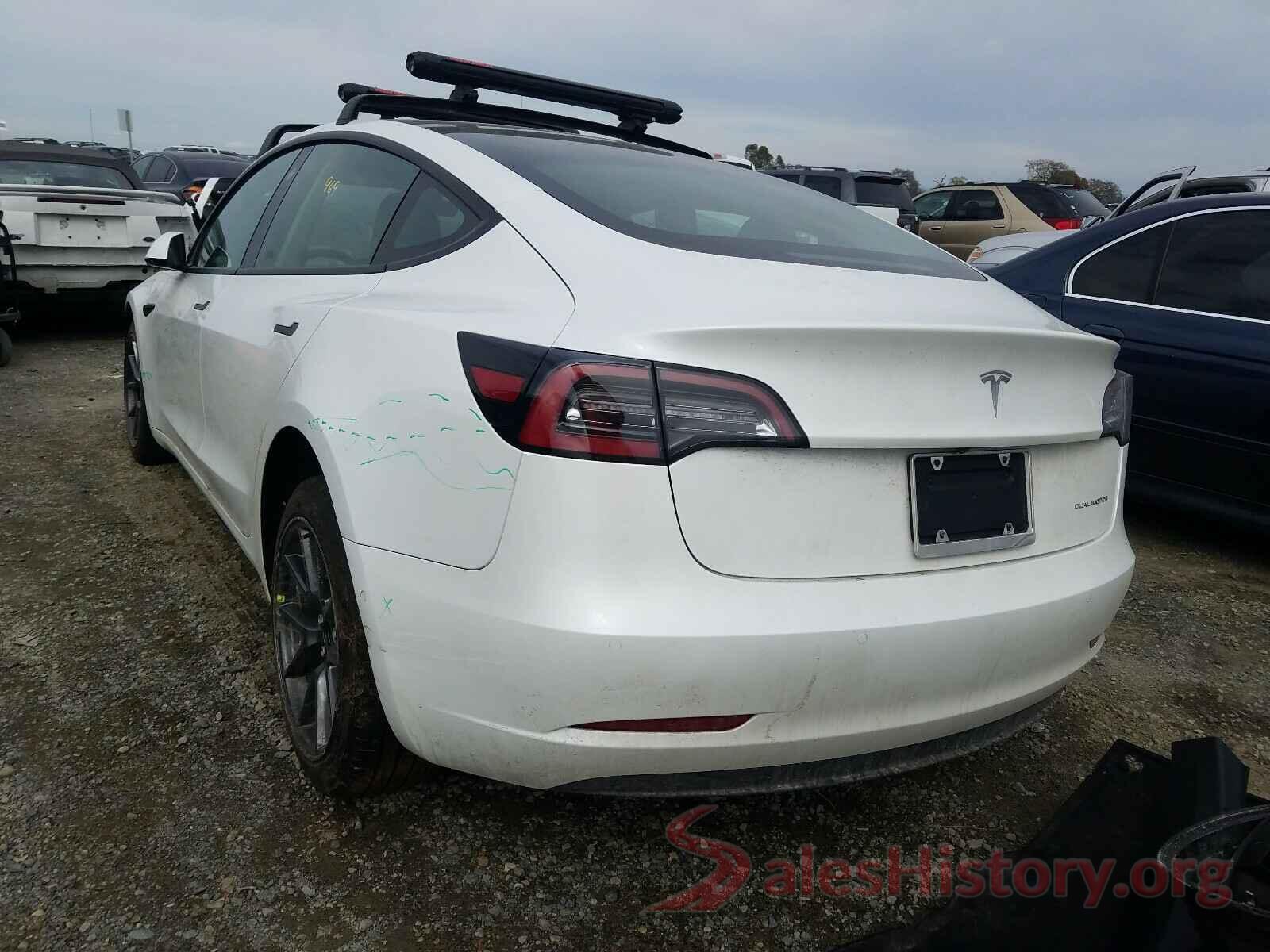 5YJ3E1EB7MF878983 2021 TESLA MODEL 3